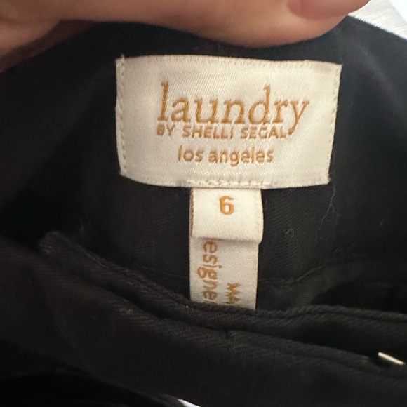 Laundry by Shelli Segal Black Shorts - Picture 3 of 3